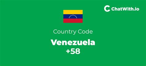 country code 58.
